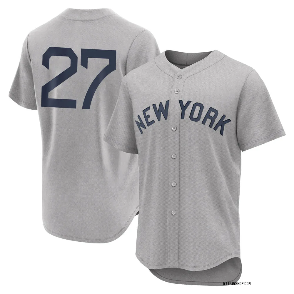 Nike Men's Giancarlo Stanton White New York Yankees Home Authentic Player Jersey - White