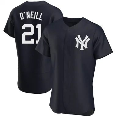 Paul O'Neill Men's Authentic New York Yankees Navy Alternate Jersey