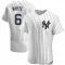 Roy White Men's Authentic New York Yankees White Home Jersey