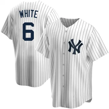 Roy White Men's Replica New York Yankees White Home Jersey