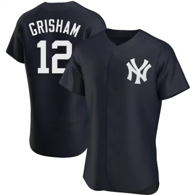 Trent Grisham Men's Authentic New York Yankees Navy Alternate Jersey