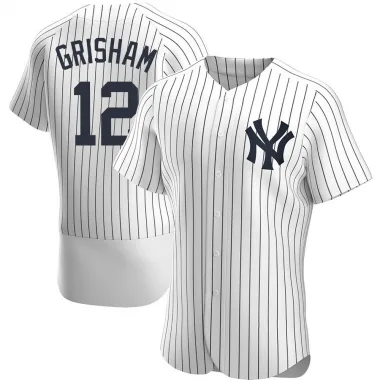 Trent Grisham Men's Authentic New York Yankees White Home Jersey