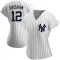 Trent Grisham Women's Authentic New York Yankees White Home Name Jersey